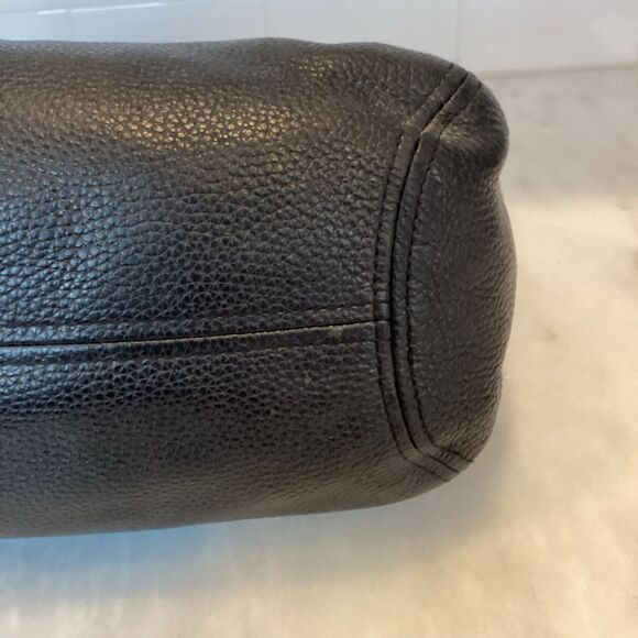 Michael Kors Fulton Pebbled Leather Slouchy Shoulder Bag EUC - Picture 12 of 15